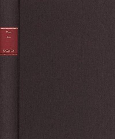 Forschungen und Materialien zur deutschen Aufklärung / Gott