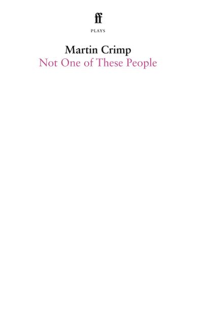 Not One Of These People