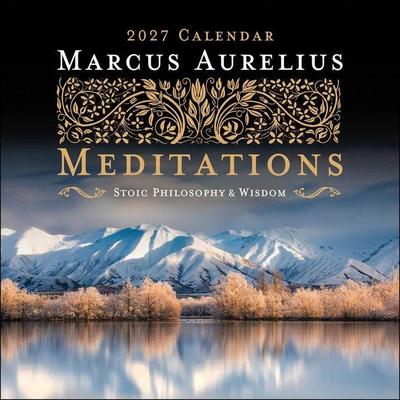 Marcus Aurelius Meditations 2027 Wall Calendar