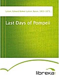Last Days of Pompeii - Edward Bulwer Lytton Lytton
