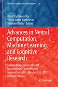 Advances in Neural Computation, Machine Learning, and Cognitive Research