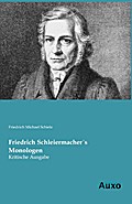 Friedrich Schleiermacher’s Monologen