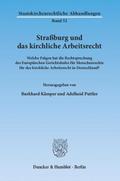 Straßburg und das kirchliche Arbeitsrecht.