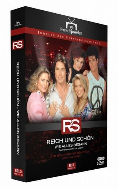 Reich und Schön - Box 5: Wie alles begann, Folgen 101-125 DVD-Box