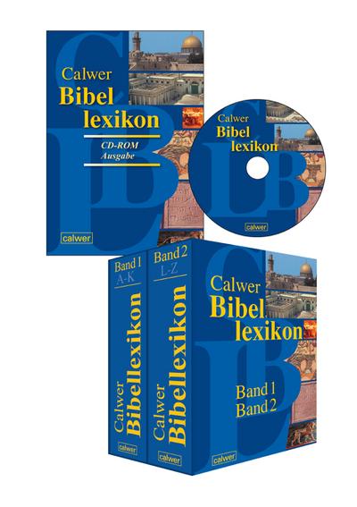 Kombi-Paket: Calwer Bibellexikon CD-ROM + Printausgabe: 2 Teile: 2 Bände + CD-Rom