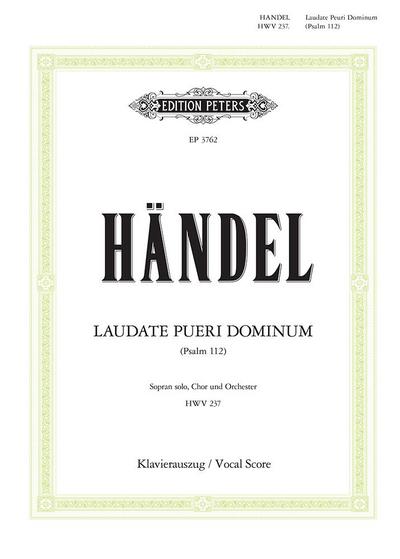 Handel, G: Psalm 112 -- Laudate Pueri Dominum