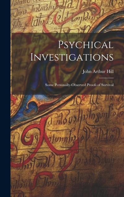 Psychical Investigations