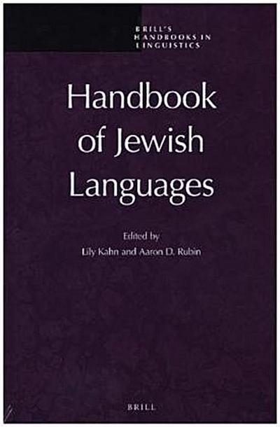 Handbook of Jewish Languages