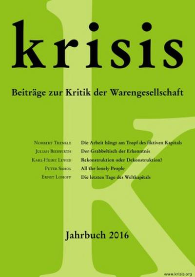 Krisis - Jahrbuch 2016