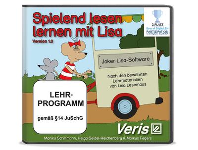 Spielend lesen lernen mit Lisa, USB-Stick
