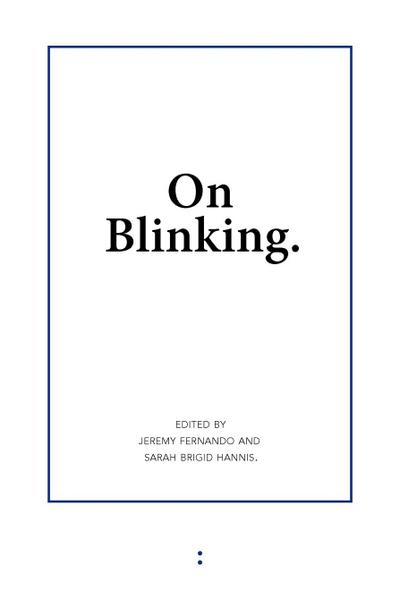 On Blinking
