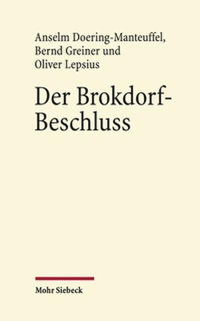 Der Brokdorf-Beschluss des Bundesverfassungsgerichts 1985
