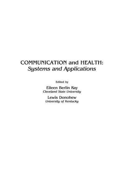 Communication and Health