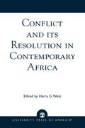 Conflict and its Resolution in Contemporary Africa