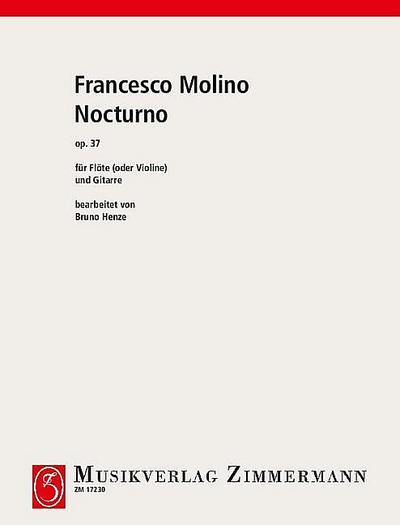 Nocturno op.37für Flöte und Gitarre