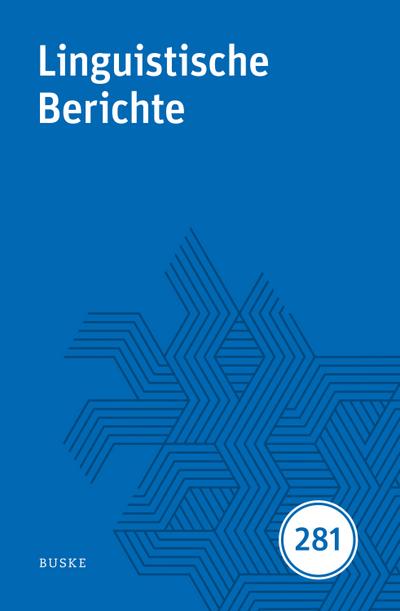 Linguistische Berichte Heft 281