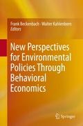 New Perspectives for Environmental Policies Throug