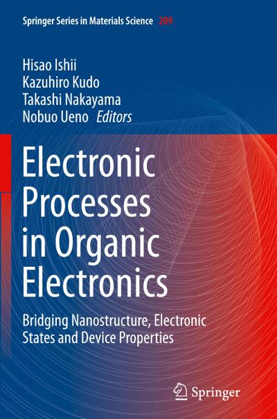 Electronic Processes in Organic Electronics