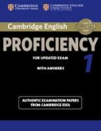 Cambridge English Proficiency 1 for Updated Exam Student’s Book with Answers