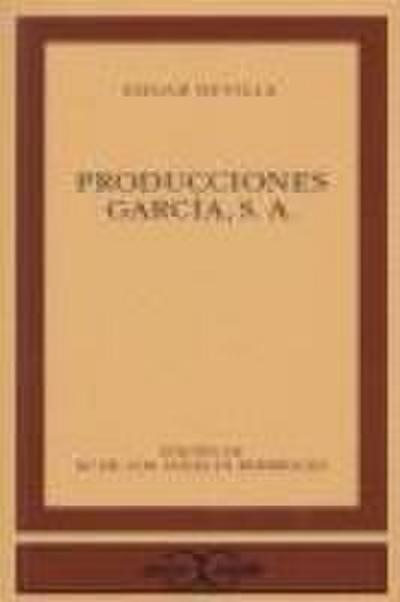 Producciones García, S.A.