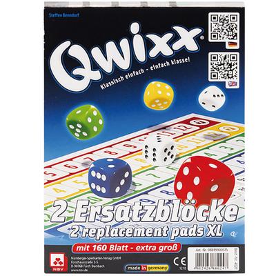 Qwixx XL - Ersatzblöcke (2er)