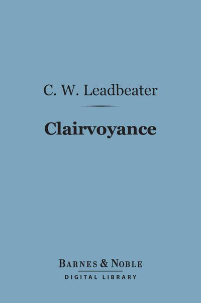 Clairvoyance (Barnes & Noble Digital Library)