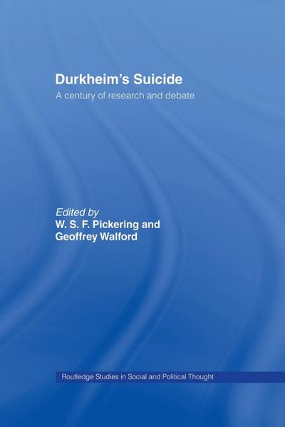 Durkheim’s Suicide