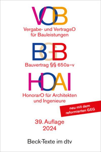 VOB / BGB  / HOAI