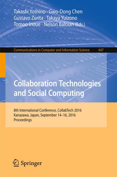 Collaboration Technologies and Social Computing