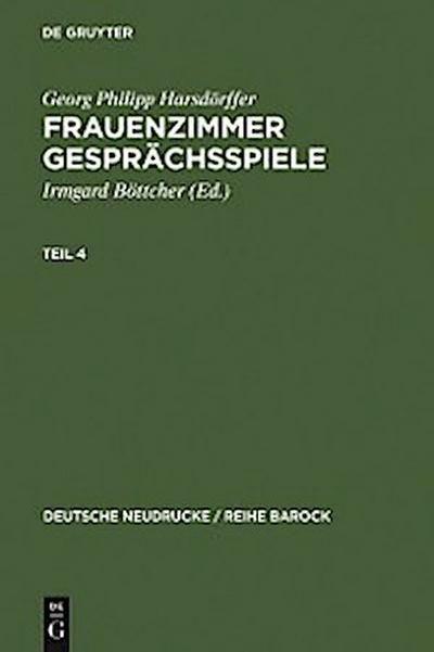 Frauenzimmer Gesprächsspiele Teil 4