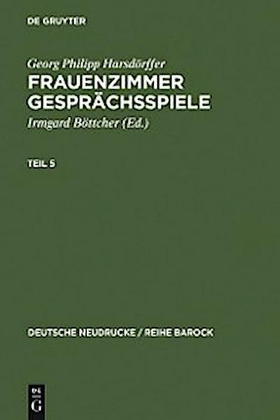Frauenzimmer Gesprächsspiele Teil 5