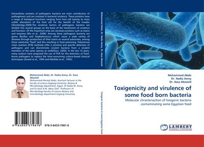 Toxigenicity and virulence of some food born bacteria