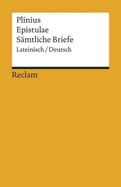 Epistulae/Sämtliche Briefe