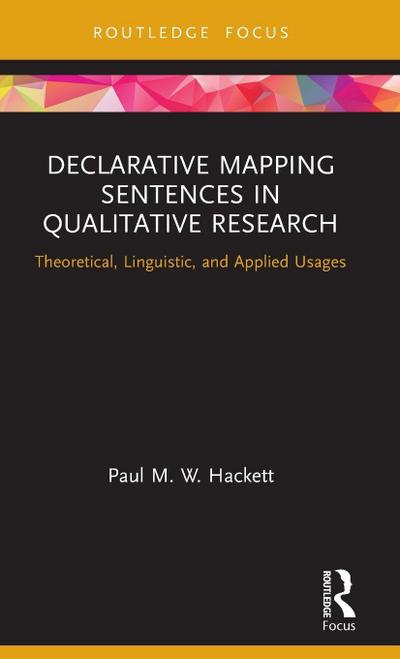 Declarative Mapping Sentences in Qualitative Research
