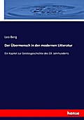 Der Übermensch in der modernen Litteratur