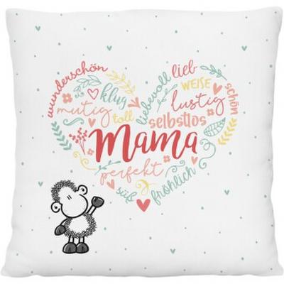 Plüschkissen "Mama Herz