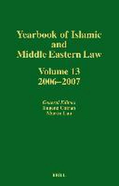 Yearbook of Islamic and Middle Eastern Law, Volume 13 (2006-2007)
