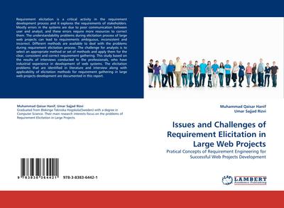 Issues and Challenges of Requirement Elicitation in Large Web Projects