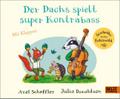 Der Dachs spielt super Kontrabass