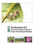 2017 Southeastern U.S. Pest Control Guide for Nursery Crops and Landscape Plantings