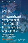 6th International Symposium of Space Optical Instruments and Applications