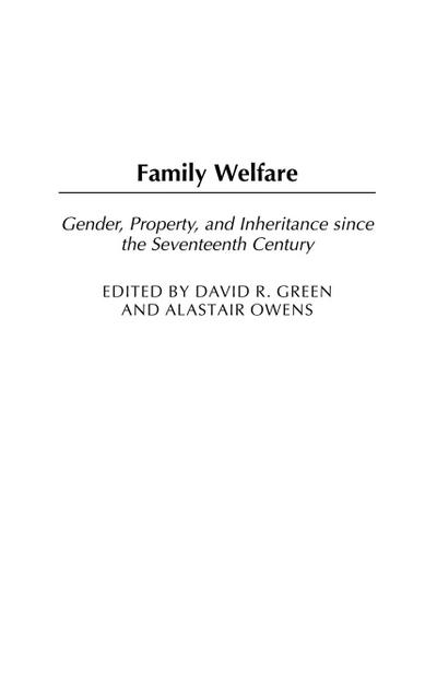 Family Welfare