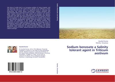Sodium benzoate a Salinity tolerant agent in Triticum aestivum
