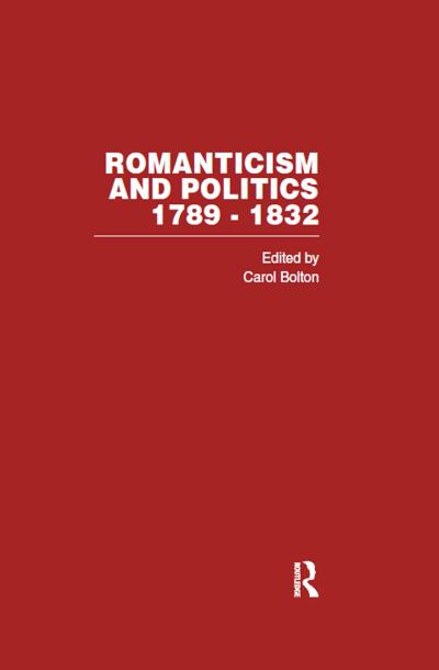 Romanticism & Politics 1789-1832