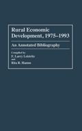Rural Economic Development, 1975-1993