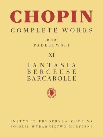 Chopin, F: Fantasia, Berceuse, Barcarolle