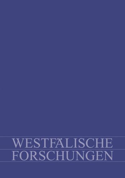 Westf. Forschungen Band 65 - 2015