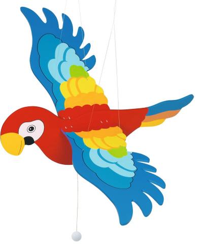 Schwingtier Papagei