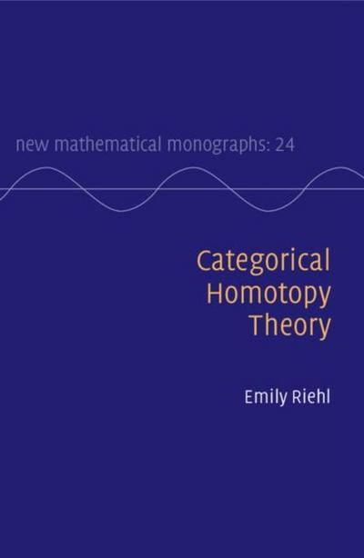 Categorical Homotopy Theory