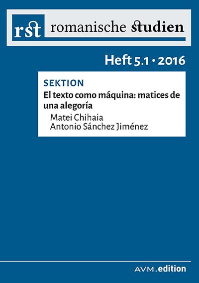 Romanische Studien, Heft 5,2016